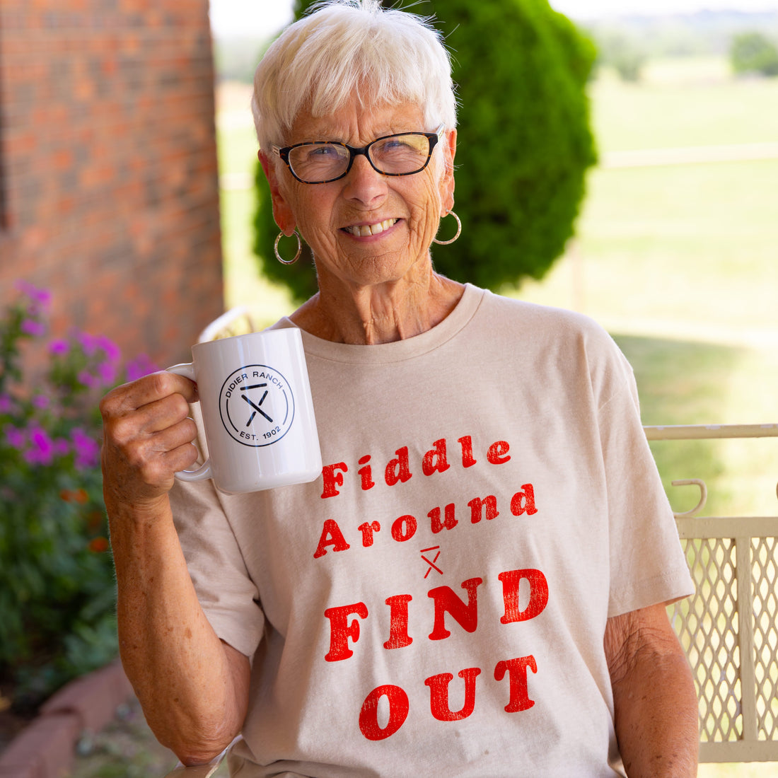 Fiddle Around Find Out Cream T-Shirt