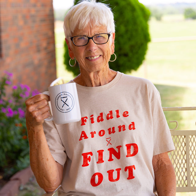 Fiddle Around Find Out Cream T-Shirt