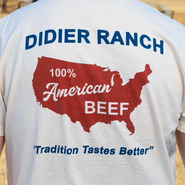 The American Beef Tee - Ivory