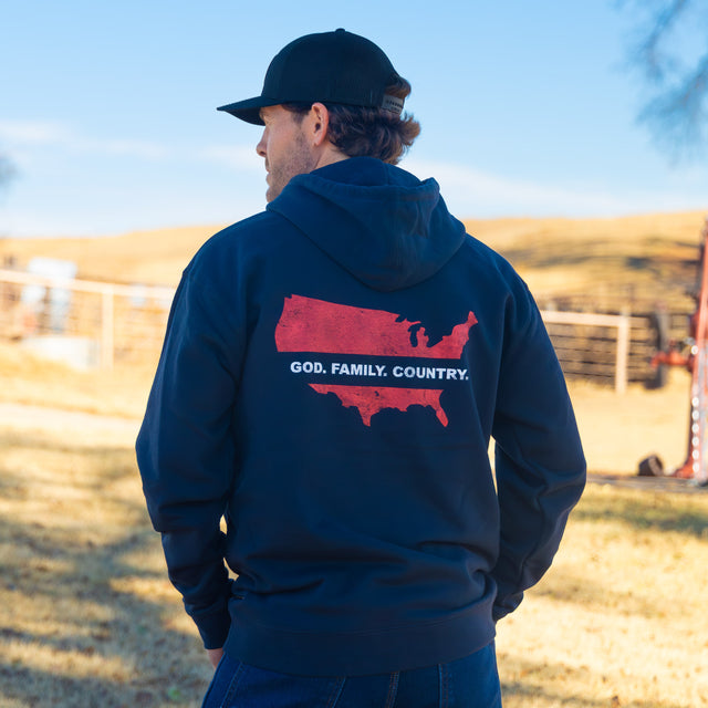 G.F.C. Navy Patriot Hoodie