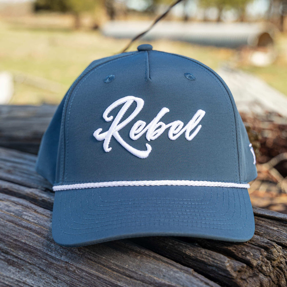 Blue Rebel Rope Hat