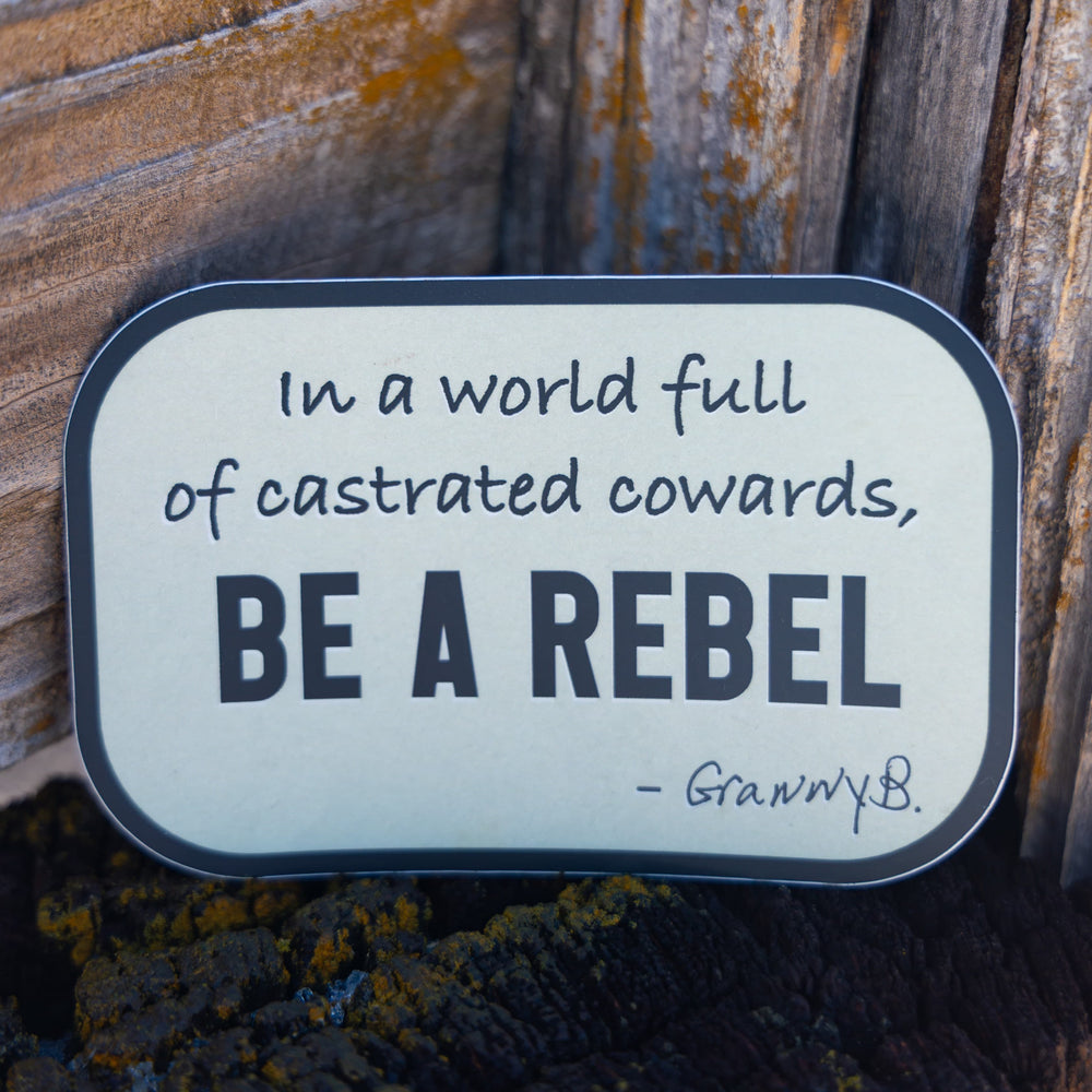 Granny's Rebel Quote Sticker