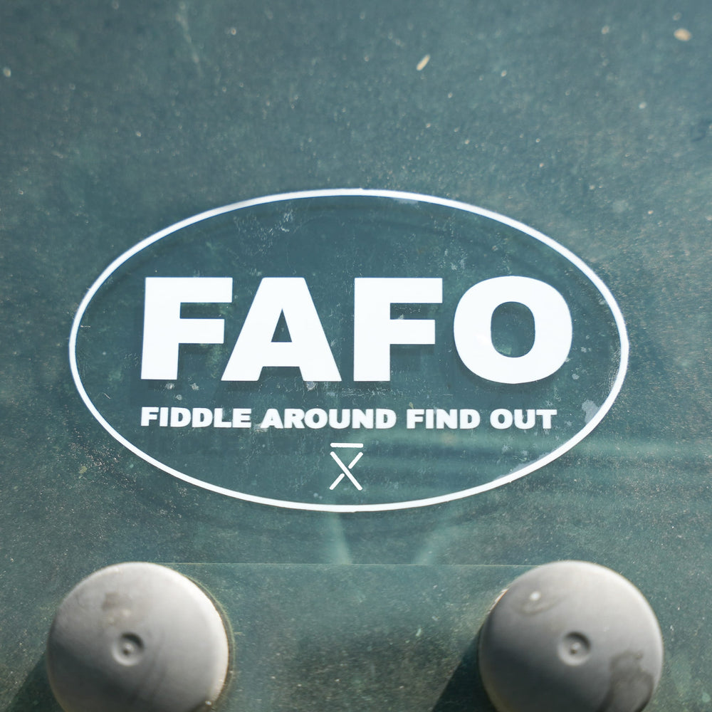 
                  
                    FAFO Decal Sticker - Fiddle Around Find Out
                  
                