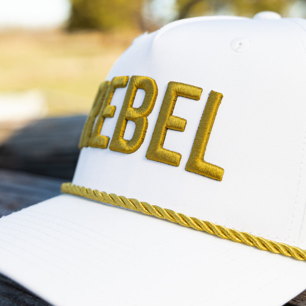 
                  
                    The Golden Rebel Rope Hat
                  
                