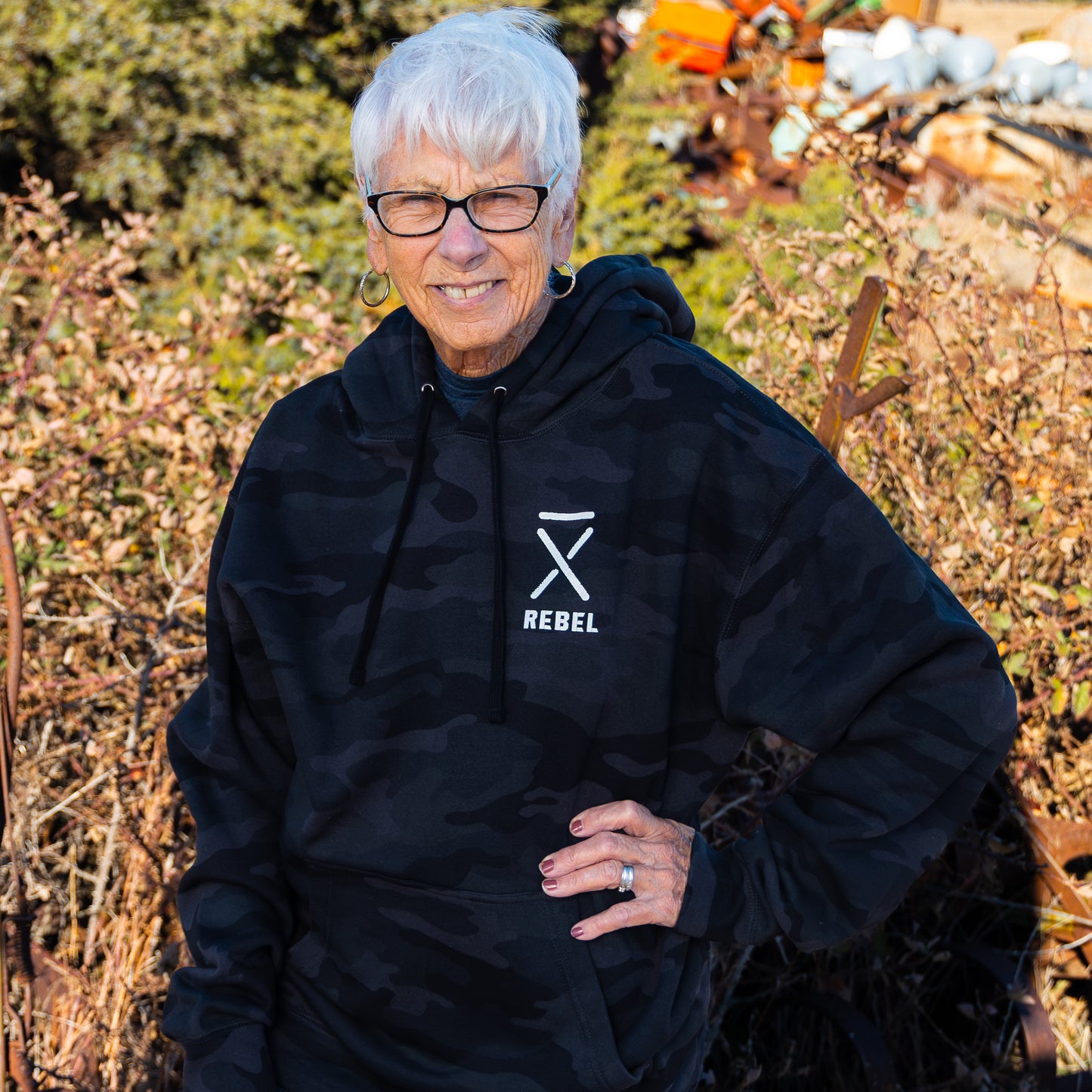 
                  
                    Black Camo Rebel Flag Hoodie
                  
                