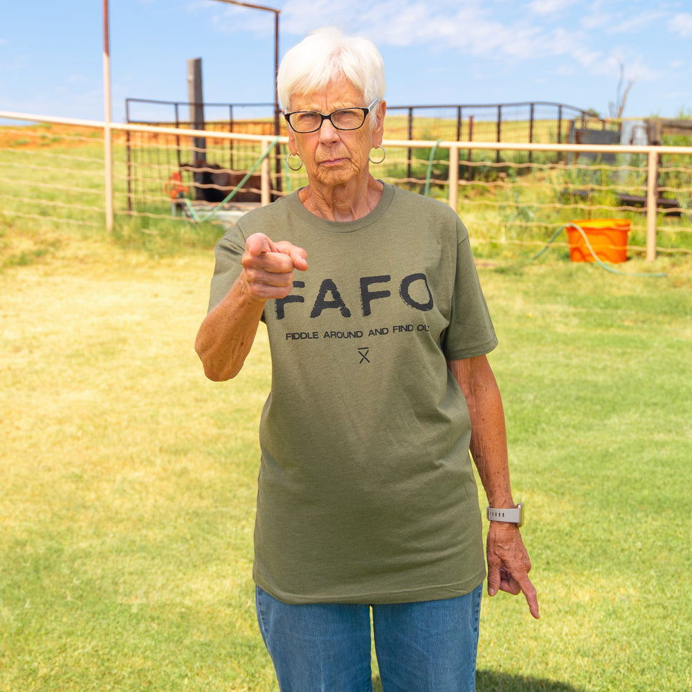 FAFO Military Green T-Shirt