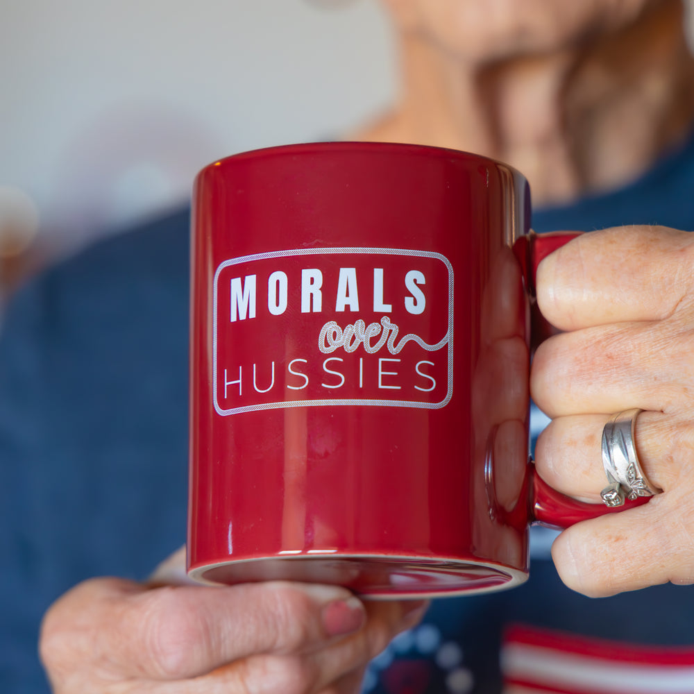 
                  
                    Morals Over Hussies Coffee Mug
                  
                