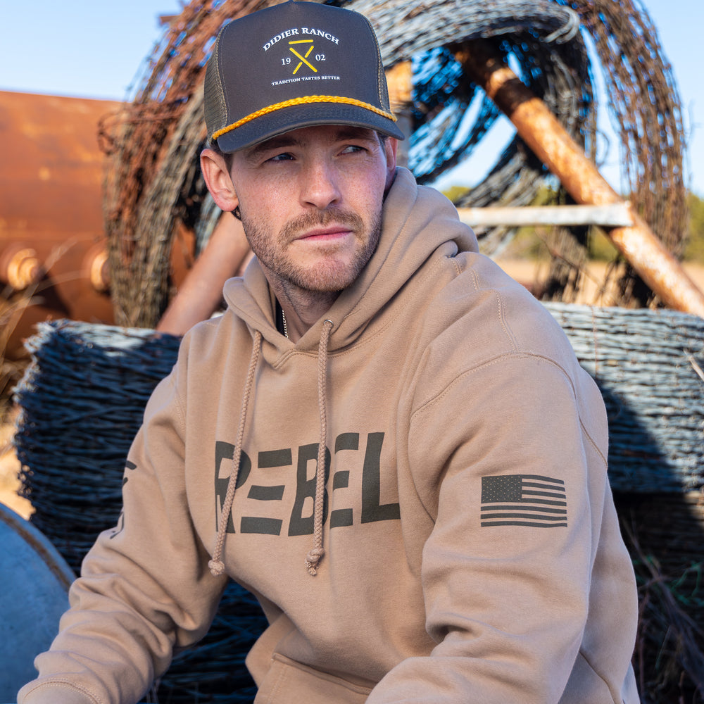 REBEL Sand Hoodie