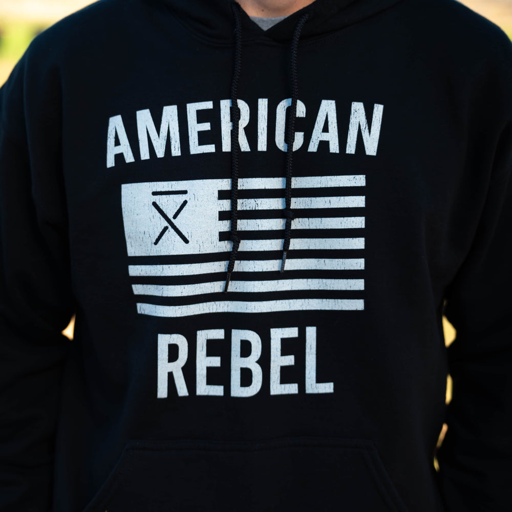 American Rebel Hoodie - Black
