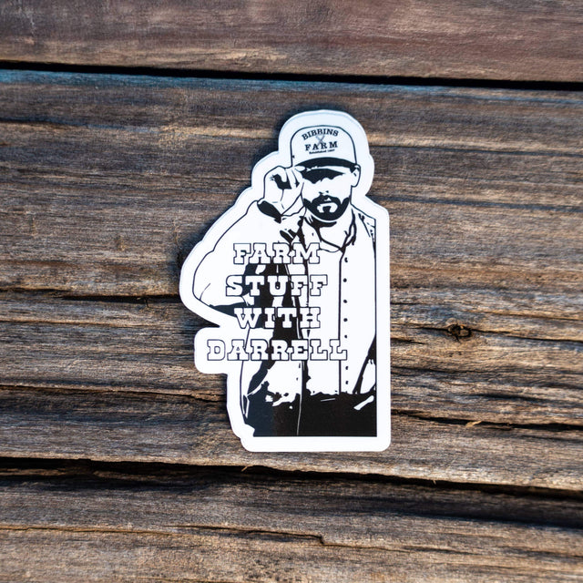 Farm Stuff With Darrell Sticker