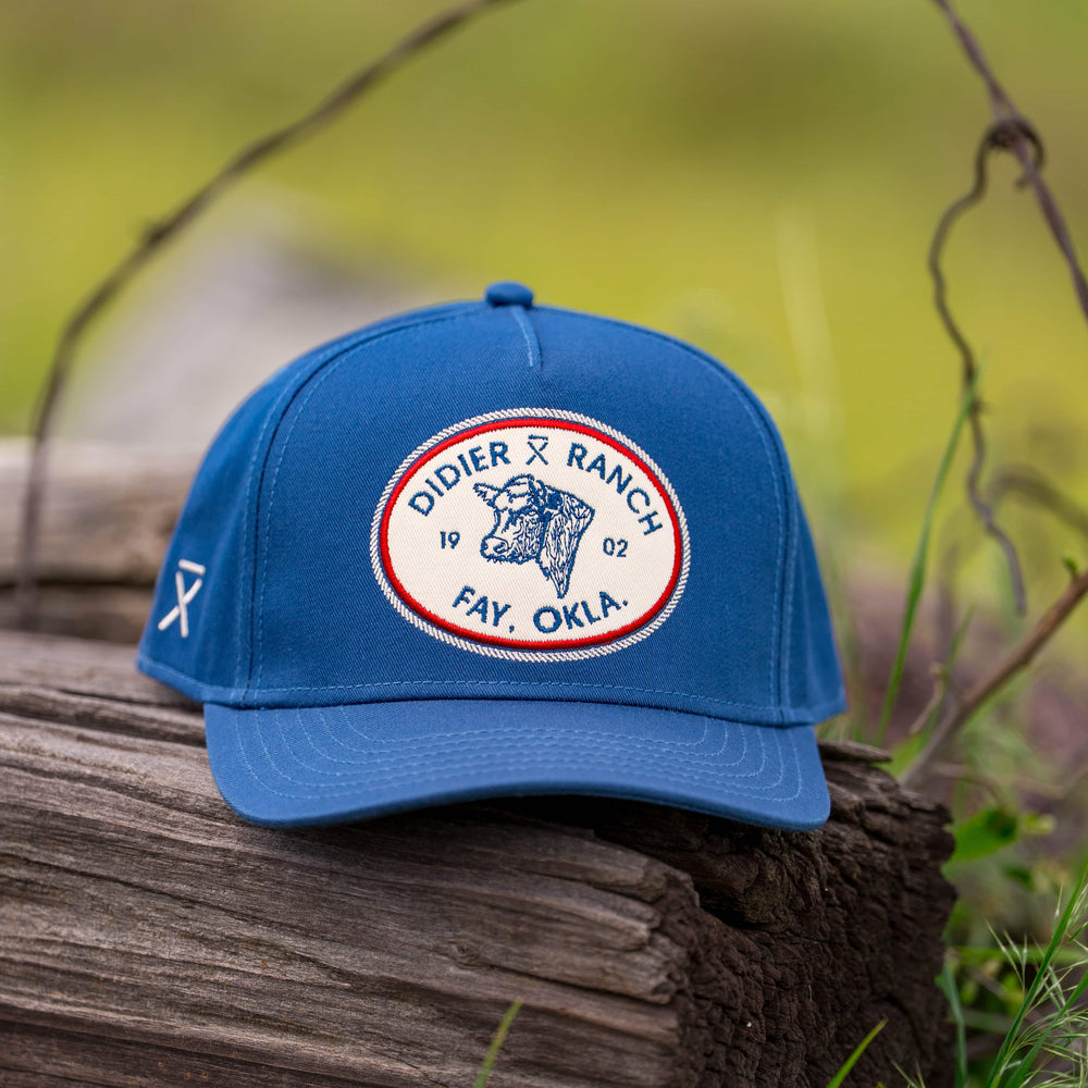 Didier Ranch Patch Hat – Oklahoma Blue Edition