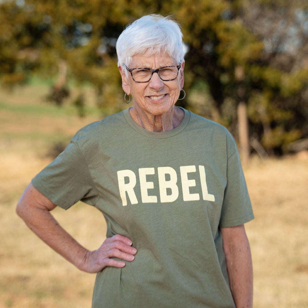 Rebel T-Shirt - Olive Green