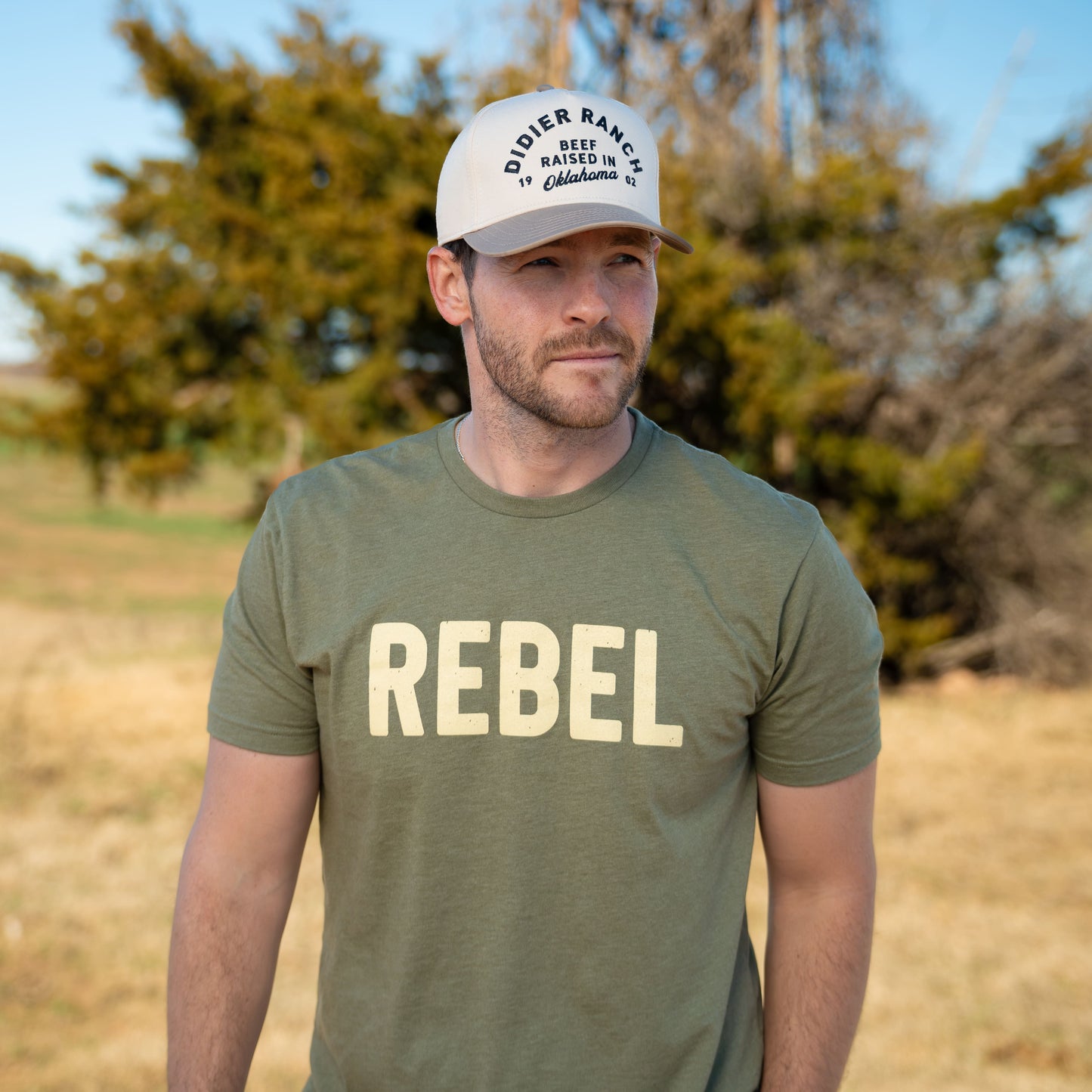 
                  
                    Rebel T-Shirt - Olive Green
                  
                