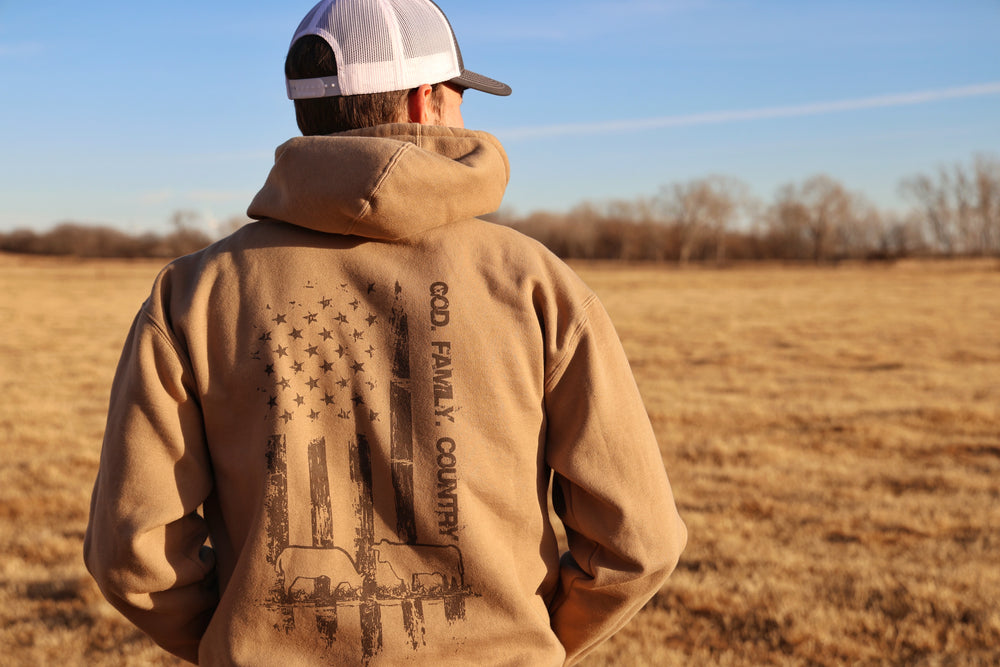 GOD. FAMILY. COUNTRY. HOODIES