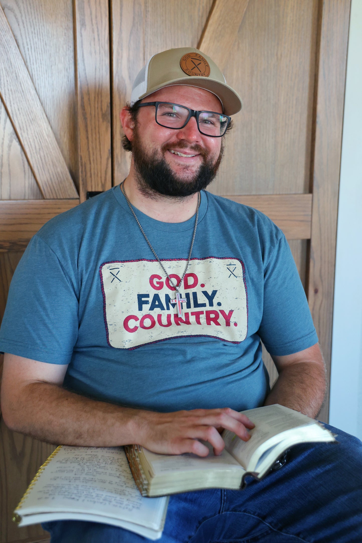 
                  
                    GOD. FAMILY. COUNTRY. VINTAGE TEE
                  
                