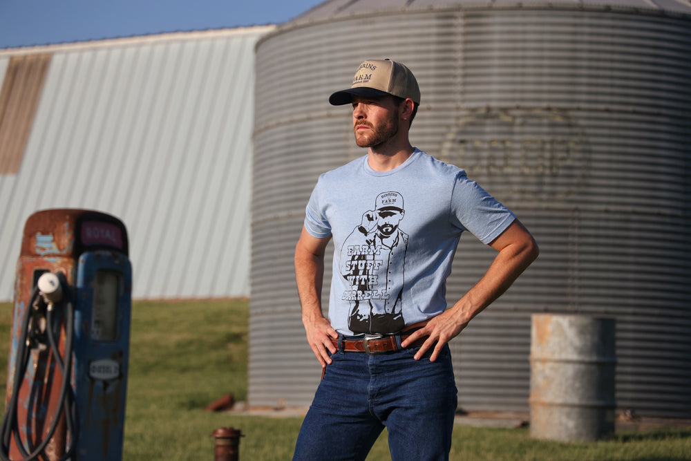 Farm Stuff with Darrell Tee – Gatlin Didier's Bar X Apparel