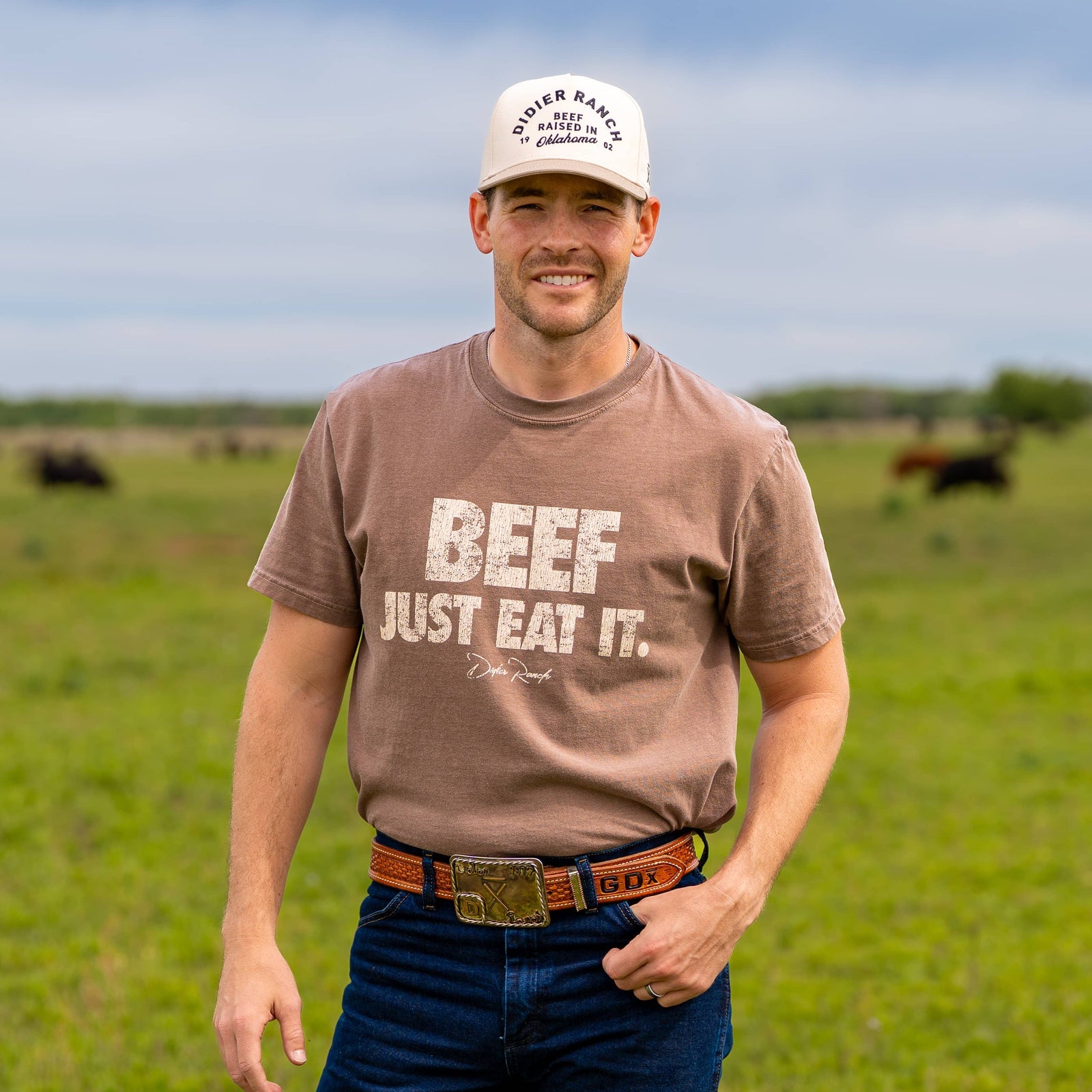 Gatlin Didier on the ranch